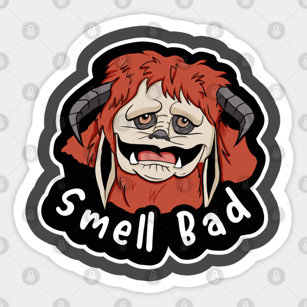 Smell Bad Labyrinth Sticker TeePublic